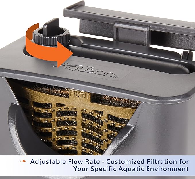 Aqueon QuietFlow Internal Filter with SmartClean Technology Shrimp, Small