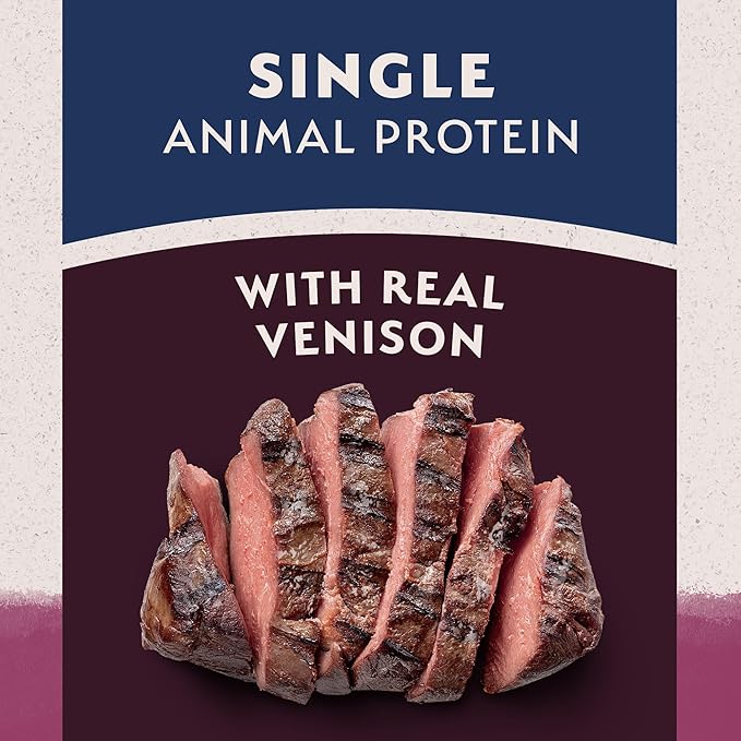 Natural Balance Limited Ingredient Adult Grain-Free Dry Dog Food, Reserve Sweet Potato & Venison Recipe, 12 Pound (Pack of 1)