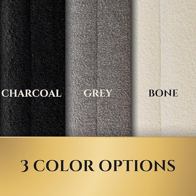 Luxury Boucle Fabric Orthopedic Dog Bed with Memory Foam | Breathable Comfort and Washable Dog Couch Bed with Waterproof Liner & Cover | Ideal Pet Beds for Small Dogs - Bone (29"x23"x6")