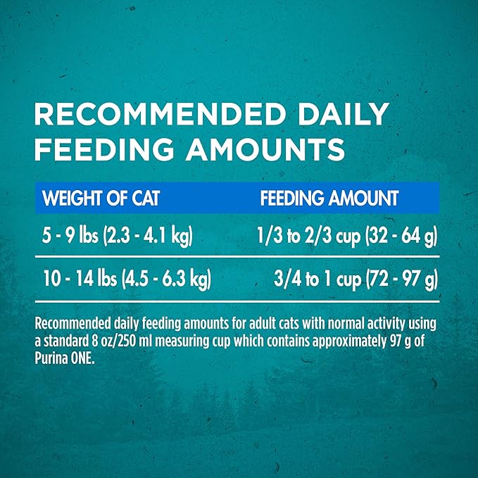 Purina ONE Natural, High Protein, Grain Free Dry Cat Food, True Instinct With Real Ocean Whitefish - 14.4 lb. Bag