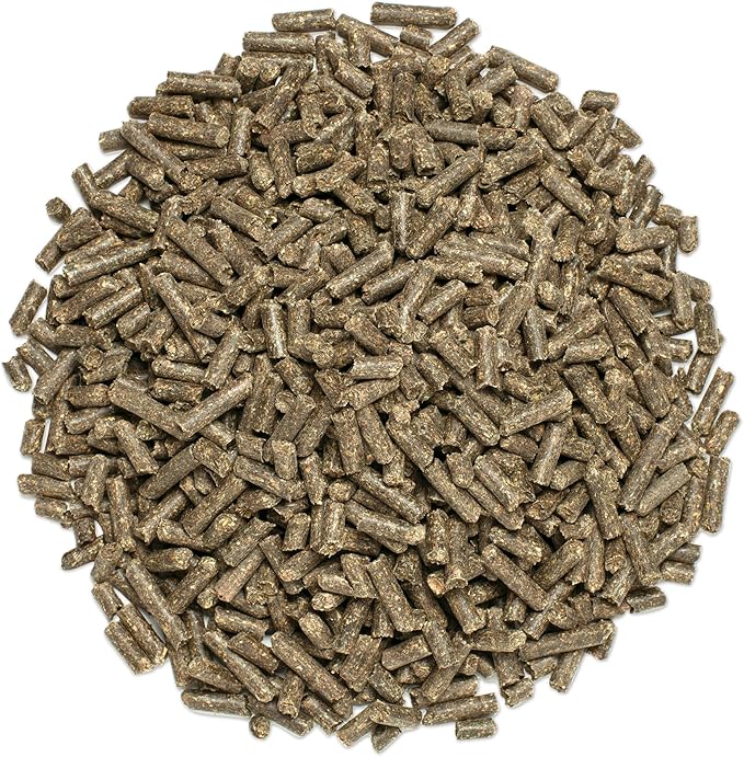 Uckele by SmartEquine EquiBase Grass Pellets | Horse Vitamins & Minerals Supplement, Forage Balancer | Horses in Light to Moderate Work | 45 lb Bucket